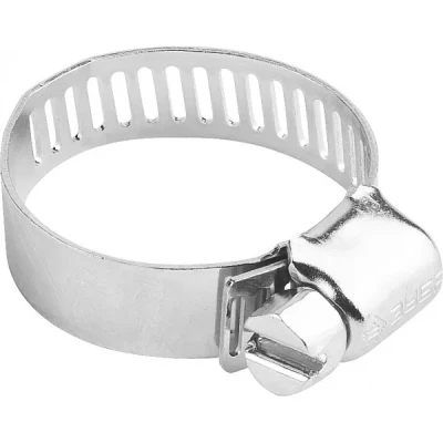 Хомуты ЗУБР "ЭКСПЕРТ", оцинкованные, просечная лента 12 мм, 19-44 мм, 100 шт 37805-019-44-100
