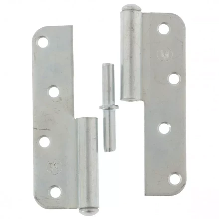 Петля накладная ПН1-110 правая цинк 4штуки  Металлист Россия 91554 купить в Нягани