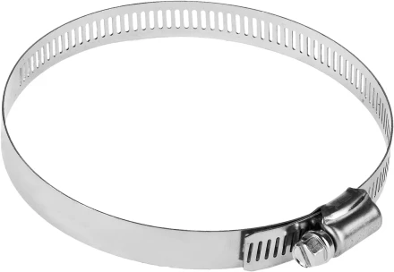 Хомуты ЗУБР &quot;ЭКСПЕРТ&quot;, нерж. сталь, просечная лента 12 мм, 91-114 мм, 50 шт 37815-091-114-50 купить в Нягани