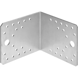 Крепежный угол ЗУБР "МАСТЕР", 90х105х105мм, 1шт 310126-90-105