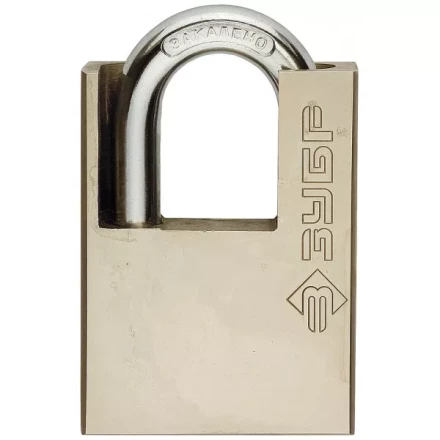 Замок навесной ЗУБР &quot;серия 223&quot; с защитой дужки, 60мм 4-37223-60 купить в Нягани