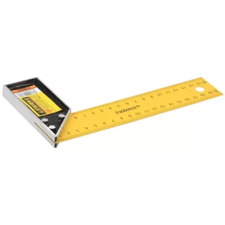 Угольник STAYER &quot;STANDARD&quot; столярный, стальное полотно, 200мм 34302-20 купить в Нягани