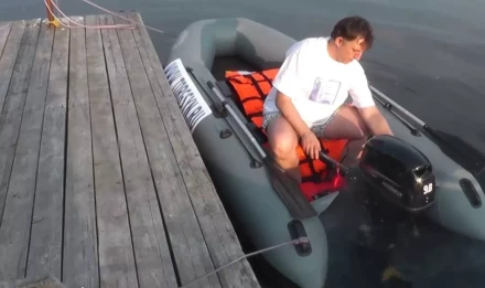 Двухтактный мотор лодочный подвесной Hidea HD 9.8FHS купить в Нягани