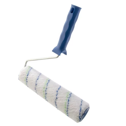 Валик &quot;Водные краски&quot;, 250 мм, ворс 12 мм, D - 48 мм, D ручки - 6 мм, полиэстер Сибртех 80187 купить в Нягани