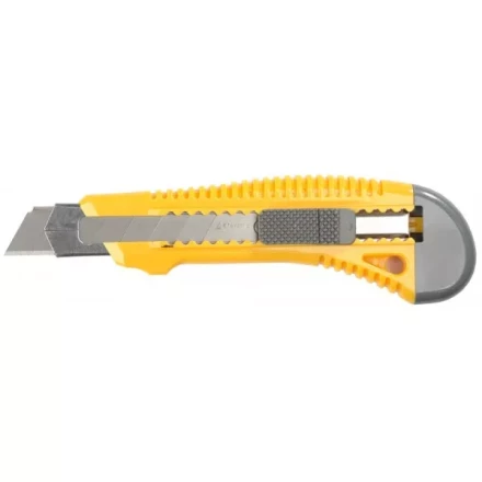 Нож STAYER &quot;STANDARD&quot; с выдвижным сегмент. лезвием, пластмасс. упроч.,18мм 0913 купить в Нягани