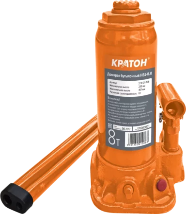 Домкрат бутылочный Кратон HBJ-8.0 2 30 01 006 купить в Нягани