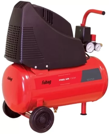 Компрессор безмасляный поршневой прямой привод FUBAG Free Air 1.5/24 купить в Нягани