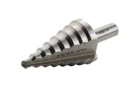 Сверло для металла ступенчатое Ф6-32 мм 8 ступеней ход 4,5 мм Энкор 21632 купить в Нягани