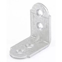 Уголок мебельный усиленный, 2,0 мм, 30х30х16 мм, цинк СИБРТЕХ Россия 46513