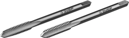 Метчики ЗУБР &quot;ПРОФЕССИОНАЛ&quot; машинно-ручные, комплектные для нарезания метрической резьбы в сквозных отверстиях, М6х1,0, 2шт 4-28007-06-1.0-H2_z01 купить в Нягани