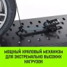 Ремень стяжной автовозный HITCH PROFF 50мм STF 600DaN 4000кг 3м текстил контр 750мм поворотн J-крюки (SZ068109) купить в Нягани