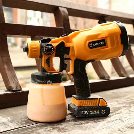 Краскопульт аккумуляторный DKSG20K2 DEKO, 063-4180 купить в Нягани