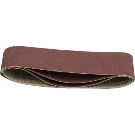 Лента STAYER &quot;MASTER&quot; шлифовальная универсальная бесконечная на тканевой основе, для ЛШМ, P180, 75х533мм, 3шт 35442-180 купить в Нягани