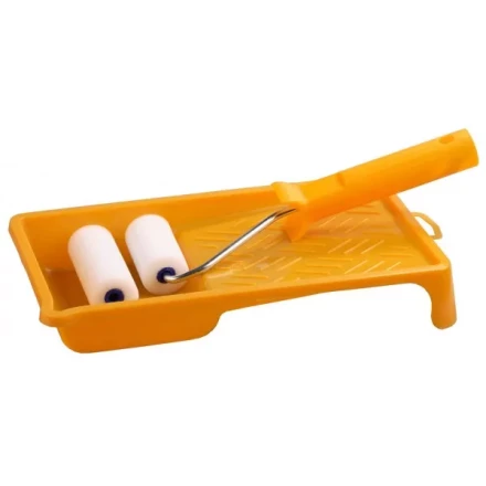 Набор STAYER Валик &quot;ПОРОЛОН&quot; МИНИ с ванночкой, 50мм 0544-05-07 купить в Нягани