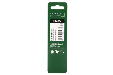 Сверло по металлу HAMMER Ф5.5х93мм (DR MT 5,5мм*93/57мм) купить в Нягани