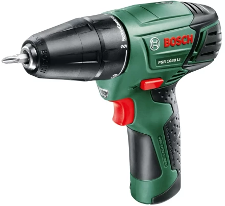 Аккумуляторная дрель BOSCH PSR 1080 LI интегрированный аккумулятор (0.603.985.021) купить в Нягани