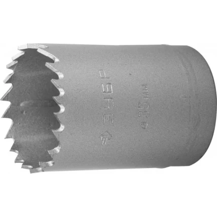 Коронка ЗУБР &quot;ЭКСПЕРТ&quot; биметаллическая, быстрорежущая сталь, глубина сверления до 38мм, d-35мм 29531-035_z01 купить в Нягани