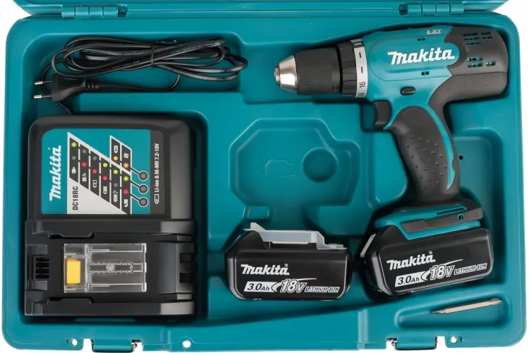 Аккумуляторная дрель-шуруповерт DDF453RFE Makita купить в Нягани