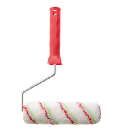 Валик &quot;Эмали&quot; , 180 мм, ворс 12 мм, D - 36 мм, D ручки - 6 мм, полиамид, полиакрил Сибртех 80200 купить в Нягани