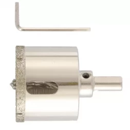 Сверло алмазное по керамограниту 55 х 67 мм 3-гранный хвостовик MATRIX 726553