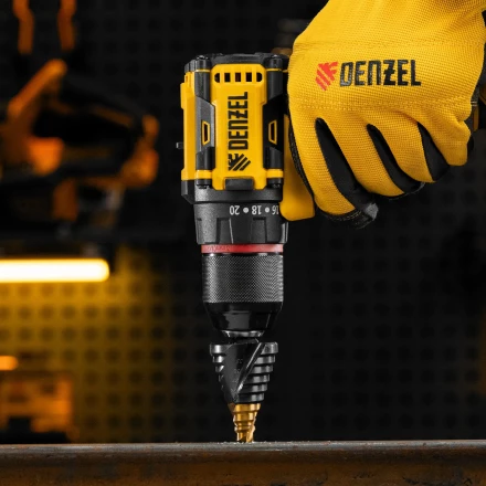 Сверло ступенчатое Denzel 723605, 9-12-15-18-21-24-27-30-33-36 мм, Р6М5, 6-гр. хвостовик купить в Нягани