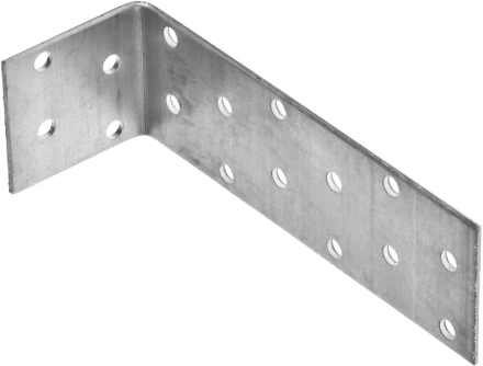 Крепежный угол ЗУБР &quot;МАСТЕР&quot; анкерный, 40х120х40мм, 1шт 310226-040-120 купить в Нягани