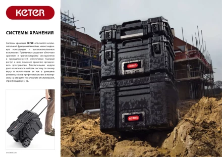 Ящик-лоток &quot;GEAR CRATE&quot;, 22&quot; KETER 38373 купить в Нягани