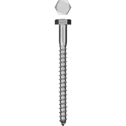 Шурупы ЗУБР &quot;МАСТЕР&quot; с шестигранной головкой, оцинкованные, 6x80мм, 70шт 4-300451-06-080 купить в Нягани