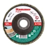Круг Лепестковый Торцевой (КЛТ) HAMMER КЛТ 1 Ф125х22 Р150 213-023 купить в Нягани