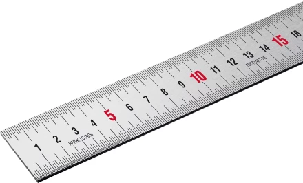 ЗУБР Про-20, длина 0.20 м, усиленная нержавеющая линейка, Профессионал (34280-020) купить в Нягани