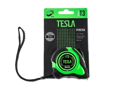 Рулетка TESLA 3м х 16мм (T-3) купить в Нягани