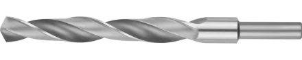 Сверло ЗУБР &quot;МАСТЕР&quot; по металлу с цилиндрическим хвостовиком, сталь Р6М5, винтовой прокат, D 15.0мм, L-169/114мм 4-29621-169-15 купить в Нягани