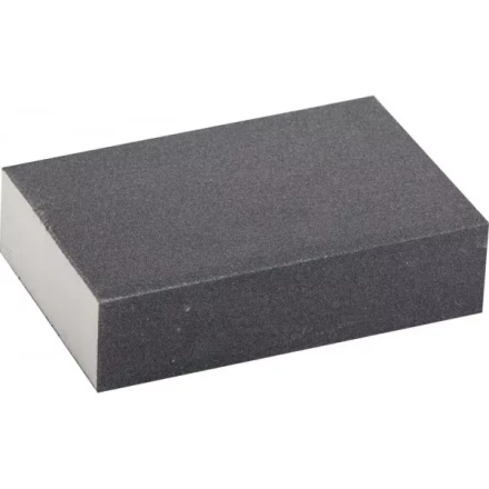 Губка шлифовальная ЗУБР &quot;ЭКСПЕРТ&quot; четырехсторонняя, SiC, средняя жесткость, Р320, 100х68х26 мм 35612-320 купить в Нягани