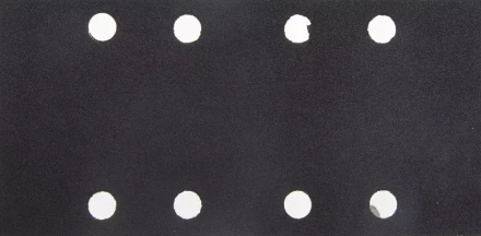 Лист шлиф. универсал. URAGAN &quot;Оптимален для твердых пород дерева&quot; 8 отверстий по линии, для ПШМ, P120, 80х166мм, 10шт 907-22101-120-10 купить в Нягани