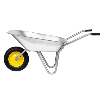 Тачка садовая, грузоподъемность 90 кг Сибртех 689614, оцинк. рама, объем 65 л купить в Нягани