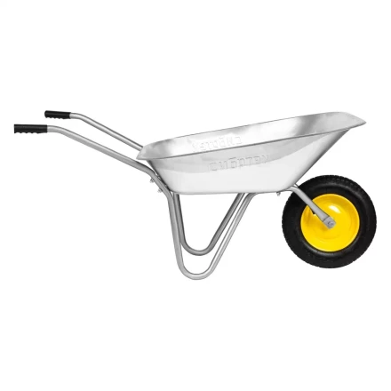 Тачка садовая, грузоподъемность 90 кг Сибртех 689614, оцинк. рама, объем 65 л купить в Нягани