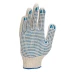 Перчатки трикотажные усиленные, с ПВХ точкой, 7 класс вязки Россия 677725 купить в Нягани
