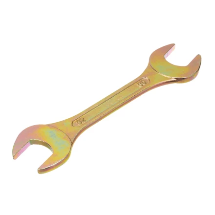 Набор ключей рожковых Сибртех 15281, 6-32 мм, 12 шт, желтый цинк купить в Нягани