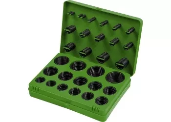 Набор резиновых уплотнительных прокладок D 7 - 53 мм 404 предметов СИБРТЕХ 47597 купить в Нягани