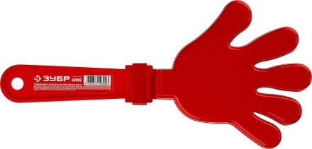 Ладошка-хлопушка болельщика пластиковая, ЗУБР 69999 купить в Нягани