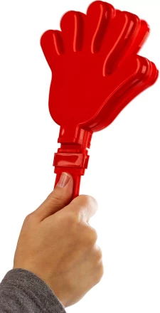 Ладошка-хлопушка болельщика пластиковая, ЗУБР 69999 купить в Нягани