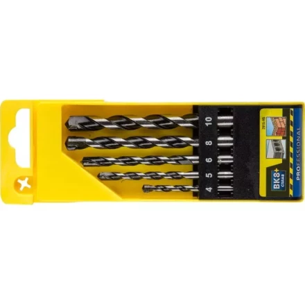 Набор STAYER &quot;PROFESSIONAL&quot;: Свёрла по бетону, ударные 4, 5, 6, 8, 10мм, 5шт 2915-H5 купить в Нягани