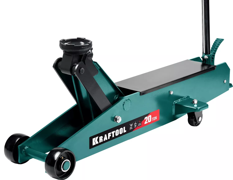 Домкраты подкатные гидравлические KRAFTOOL High-Lift для крупногабаритной техники 43455-20 купить в Нягани