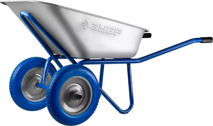 Тачка ЗУБР &quot;ПРОФЕССИОНАЛ&quot; строительная двухколесная, 110л, грузоподъемность 240 кг 39911_z01 купить в Нягани