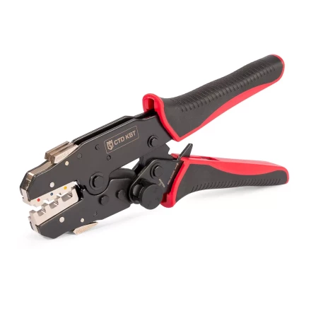 Пресс-клещи КВТ CTD+5 с механизмом быстрой смены матриц: комплект из 5 шт. для опрессовки (набор) (101859) купить в Нягани