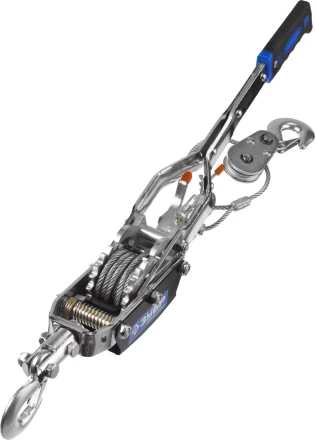 Лебедка ручная рычажная ЗУБР &quot;ПРОФЕССИОНАЛ&quot;, тросовая, 4 т, 3 м, в сумке 43105-4-K купить в Нягани