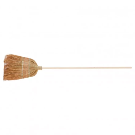 Метла натуральная деревянный черенок 93337 купить в Нягани