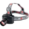 Фонарь наголовный Zoom 3W LED CRE Q5 160 Лм 100 м 3 режима 100% - 50% - стробоскоп 3хААА Stern 90567 купить в Нягани