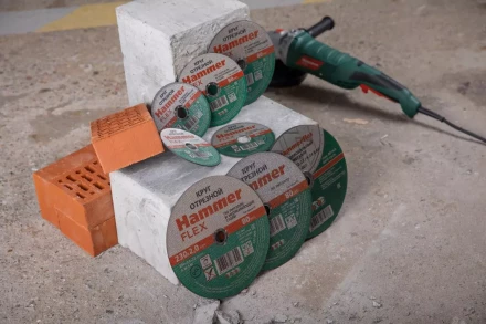 Круг отрезной HAMMER 230х2.5х22 упак. 25 шт. купить в Нягани