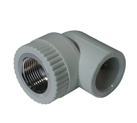 Уголок комб. PP-R ВР 20мм х 1/2 серый (50/150) 44170 купить в Нягани